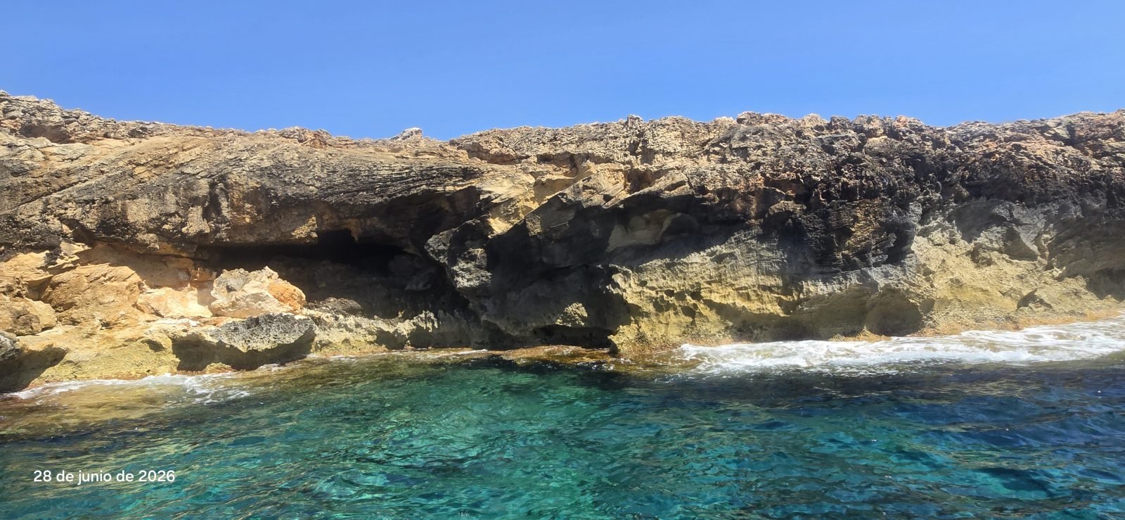 Costa y cuevas marinas del este de Mallorca